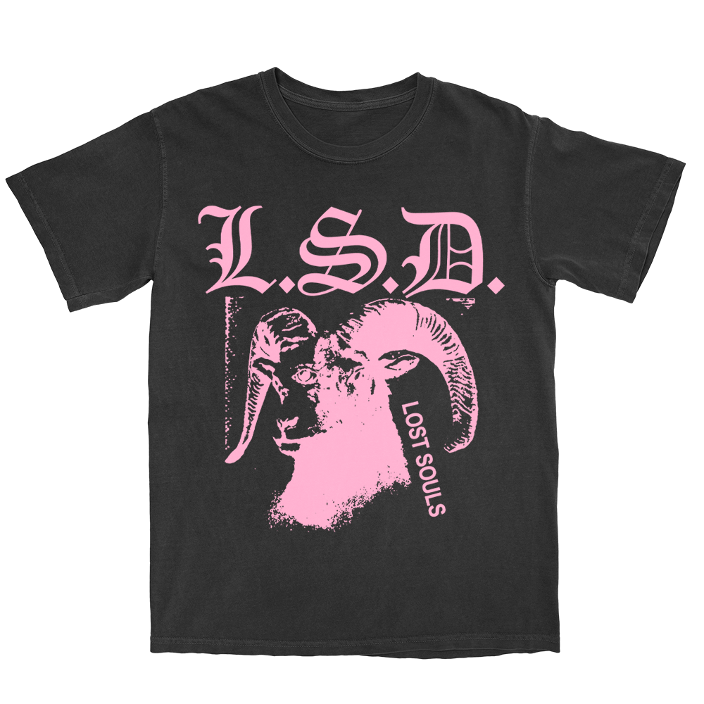 Pink Ram T-Shirt (Black)
