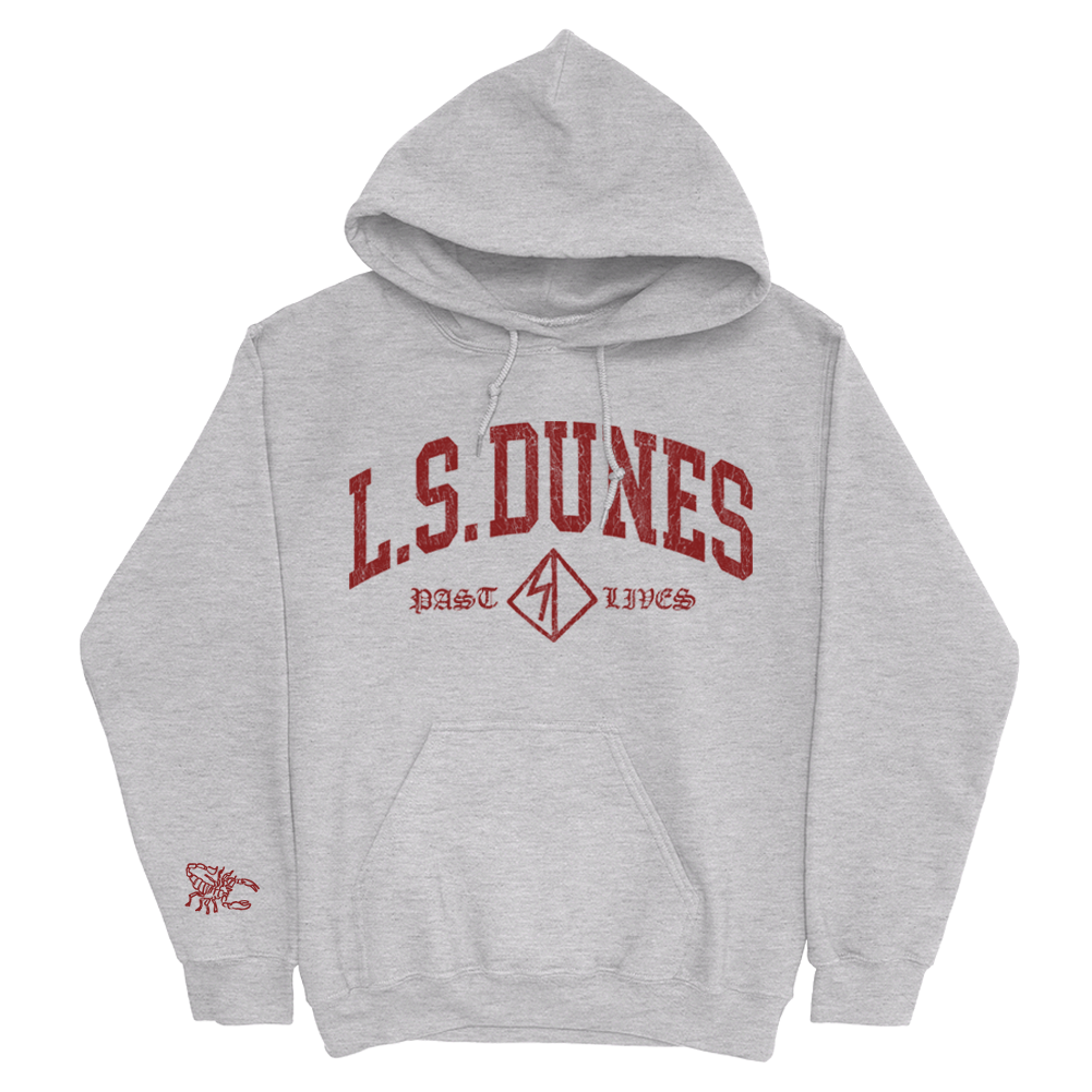 Athletic Logo Pullover Hoodie (Heather Gray)